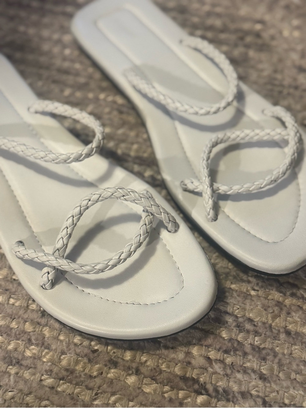 St. Agni White Sandals